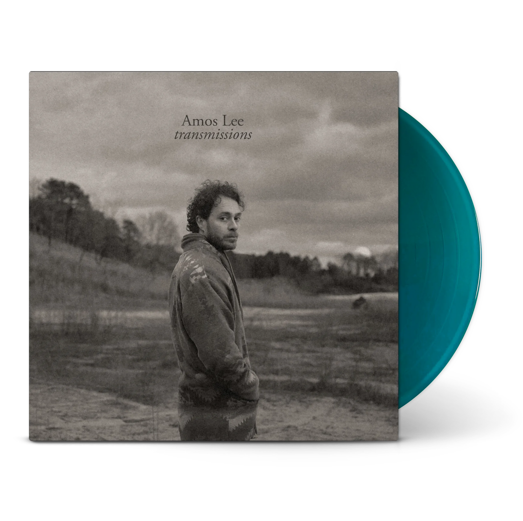 Amos Lee - Transmissions - New 2 LP Record 2024 Hoagiemouth Indie Exclusive Translucent Sea Blue Vinyl - Folk Rock