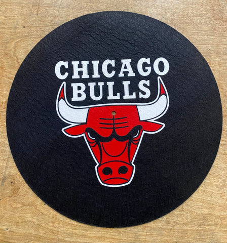 Linz Bulls - Basketball - Vinyl Record Turntable Slip Mat Slipmat