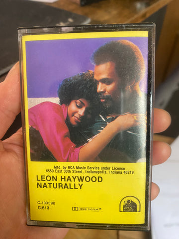 Leon Haywood - Naturally - Used Cassette 1980 20th Century Fox Tape - Funk / Soul / Disco