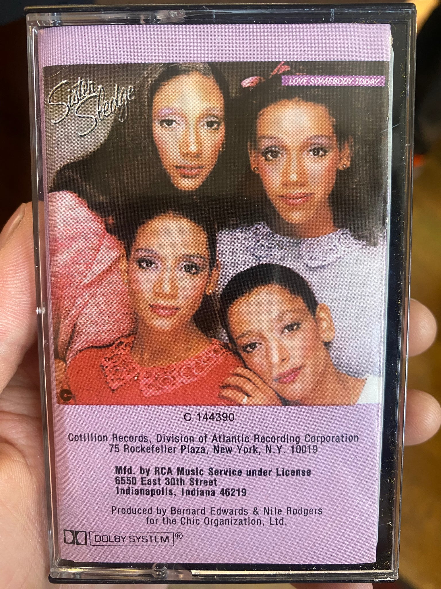 Sister Sledge - Love Somebody Today - Used Cassette 1980 Cotillion Tape - Disco