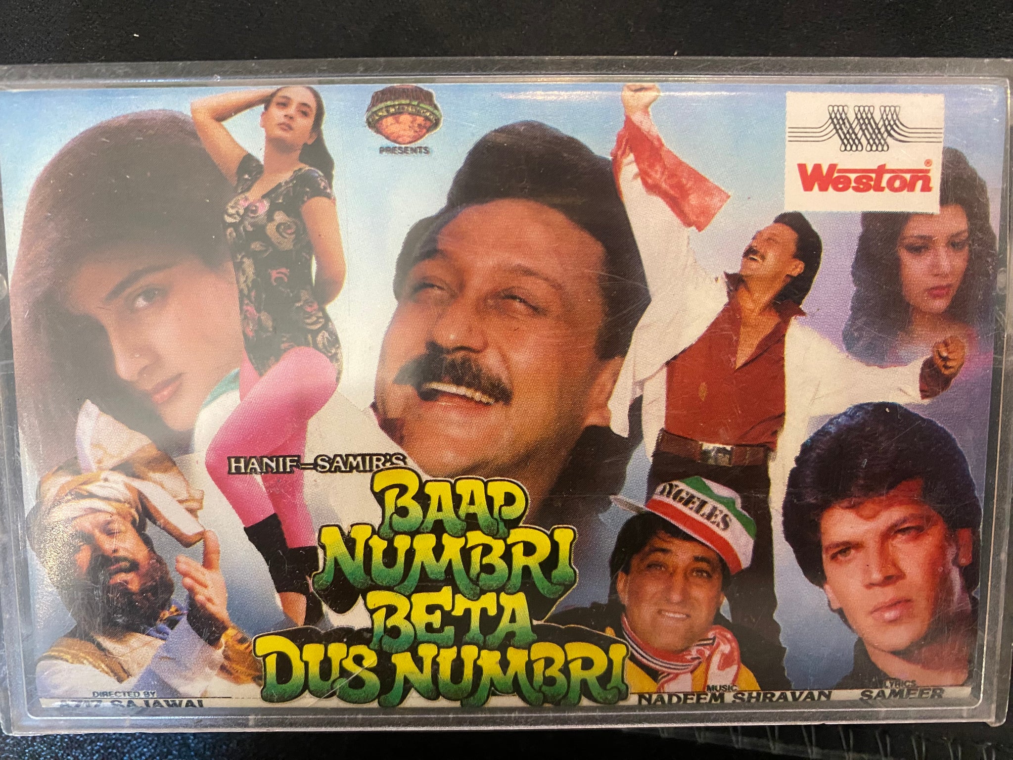 Nadeem Shravan - Baap Numbri Beta Dus Numbri - Used Cassette 1989 Weston Tape - Bollywood / Soundtrack