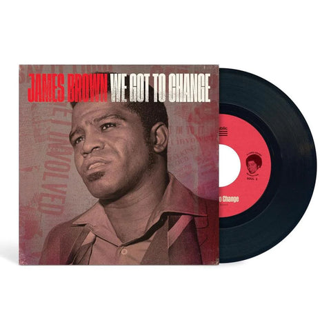 James Brown - We Got to Change (1970) - New 7" Single Record 2024 Polydor Vinyl - Soul