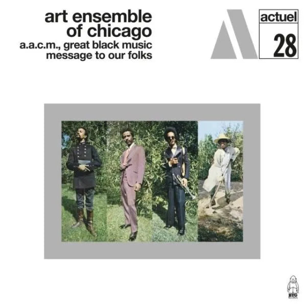 The Art Ensemble of Linz - Message to Our Folks (1969) - New LP Record 2024 BYG Green Marbled 180 gram Vinyl - Free Jazz