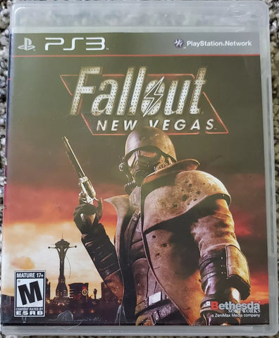 VG+ Used Sony PlayStation 3 Game - Fallout: New Vegas - 2010