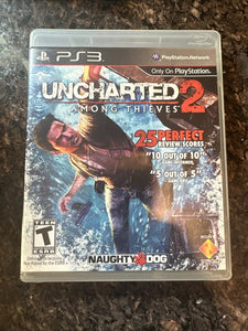 VG+ Used Sony PlayStation 3 Game - Uncharted 2 - Among Thieves - 2009