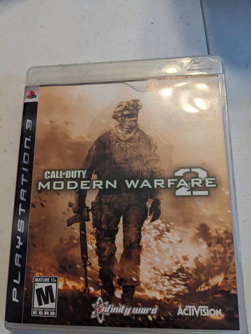 VG+ Used Sony PlayStation 3 Game - Call of Duty - Modern Warfare 2 - 2009