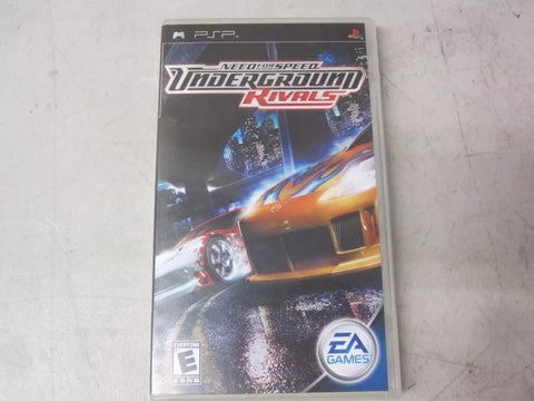 VG+ Used Sony PlayStation PSP Game - Need for Speed: Underground -- Rivals - 2005