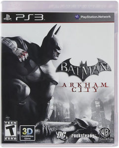 VG+ Used Sony PlayStation 3 Game - Batman - Arkham City - 2011