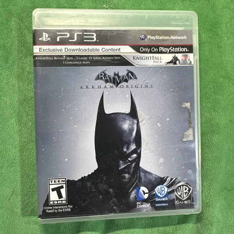 VG+ Used Sony PlayStation 3 Game - Batman - Arkham Origins - 2013