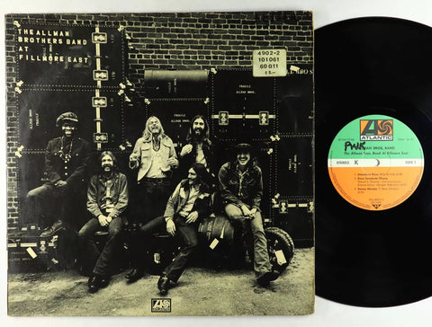 The Allman Brothers Band - The Allman Brothers Band At Fillmore East (1971) - VG+ 2 LP Record 1972 Atlantic Germany Vinyl - Rock & Roll / Blues Rock / Southern Rock