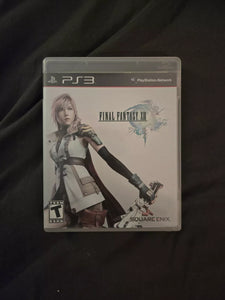 VG+ Used Sony PlayStation 3 Game - Final Fantasy XIII - 2010