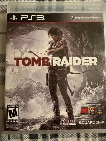 VG+ Used Sony PlayStation 3 Game - Tomb Raider - 201