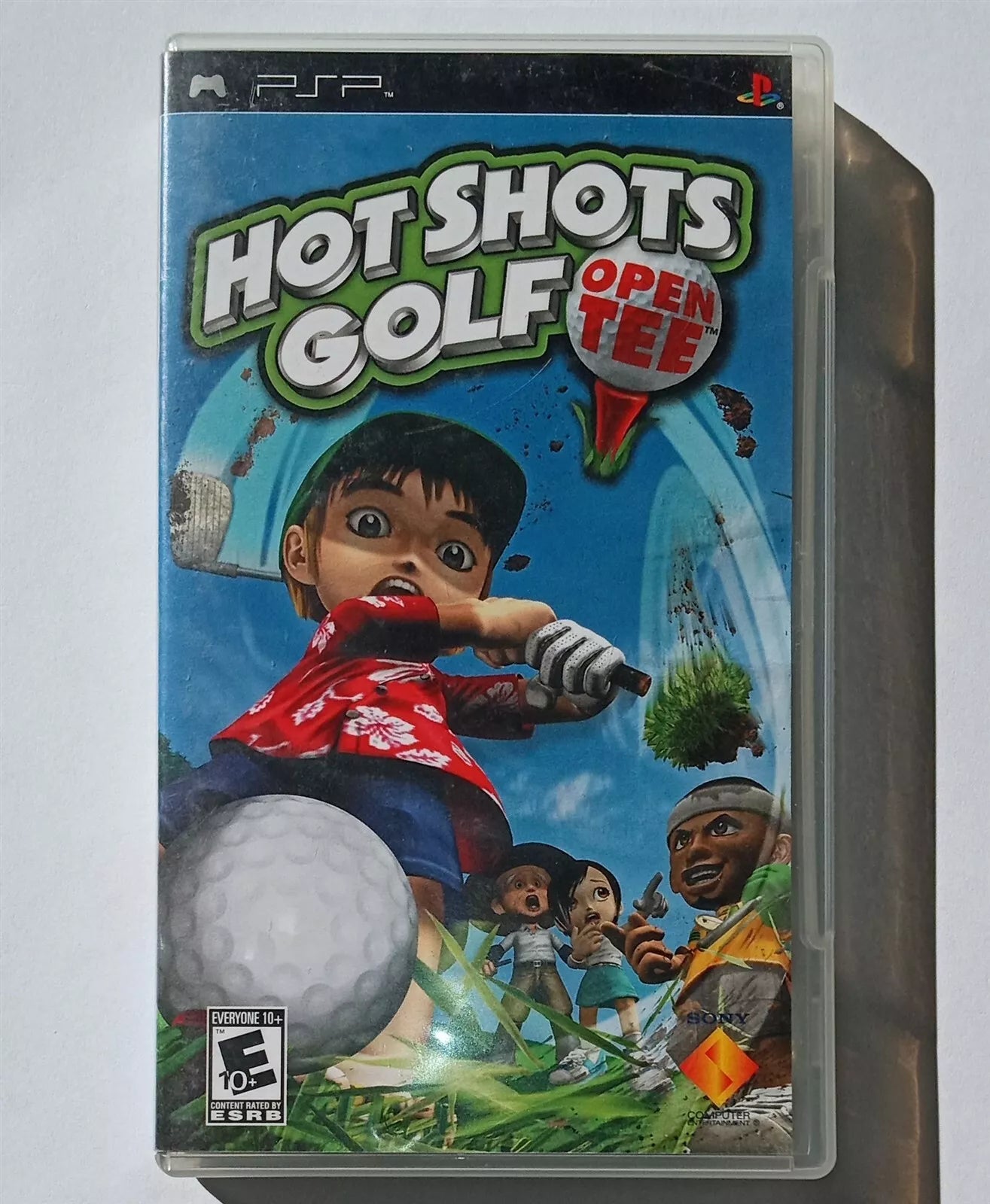 VG+ Used Sony PlayStation PSP Game - Hot Shots Golf - Open Tee - 2005