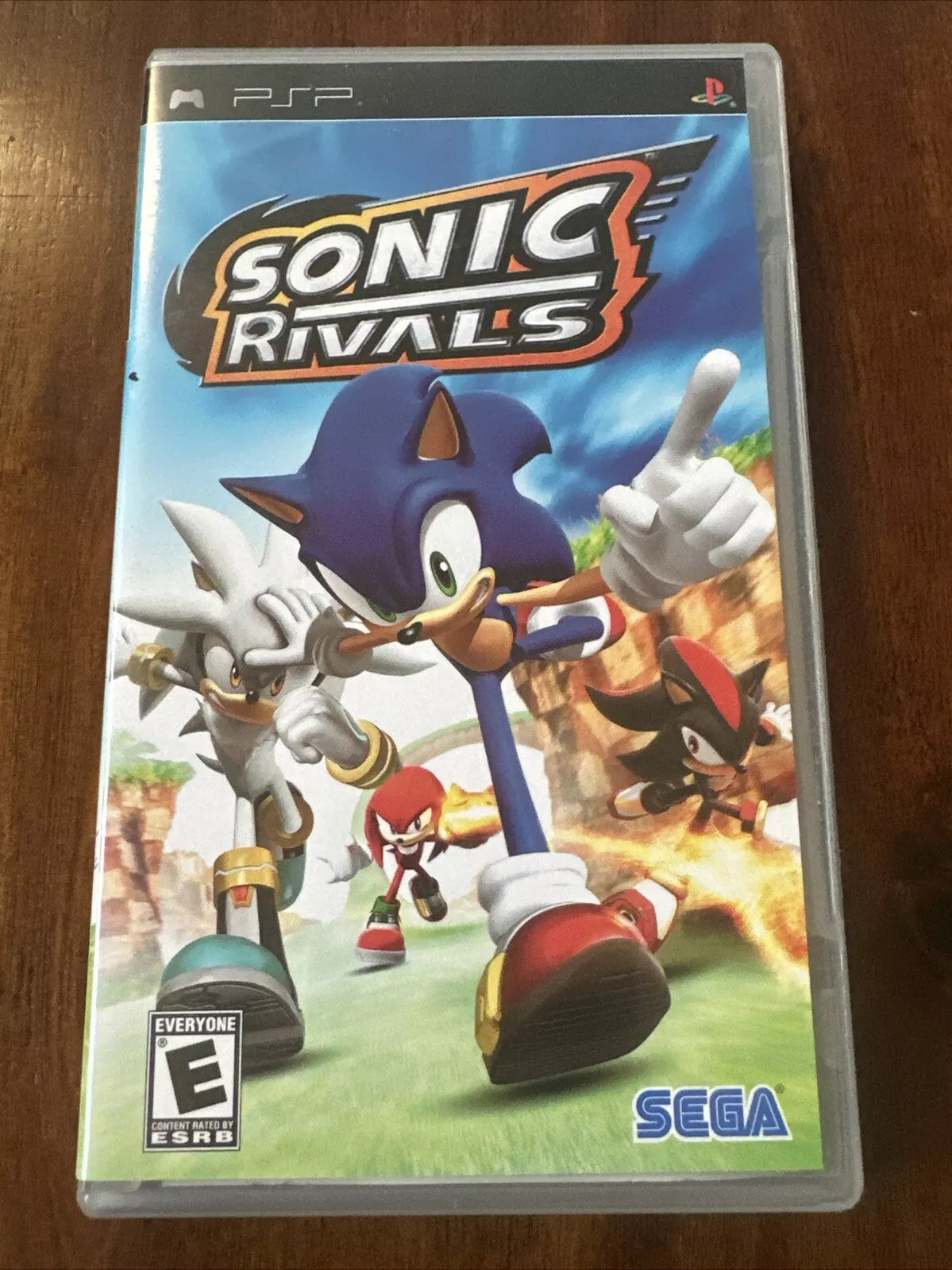 VG+ Used Sony PlayStation PSP Game - Sonic Rivals - 2006