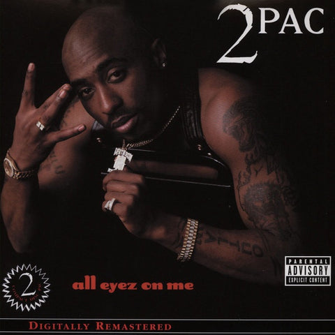 2Pac ‎– All Eyez On Me (1996) - New 4 Lp Record 2001 Death Row USA Vinyl - Hip Hop