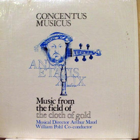 Arthur Maud - Music From The Field Of Cloth Of Gold LP VG+ Private Classical