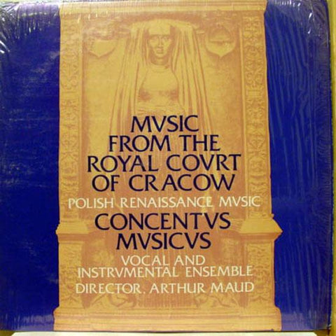 Arthur Maud - Polish Renaissance Music LP VG+ Private Press Classical MN USA 70s