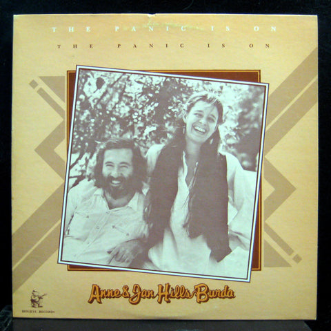 Anne & Jan Hills Burda - The Panic Is On LP VG+ HOG 001 Hogeye 1982 USA Folk 1st