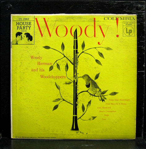 Woody Herman & His Woodchoppers - Woody 10" VG CBS CL 2563 Mono 6i Jazz 1950