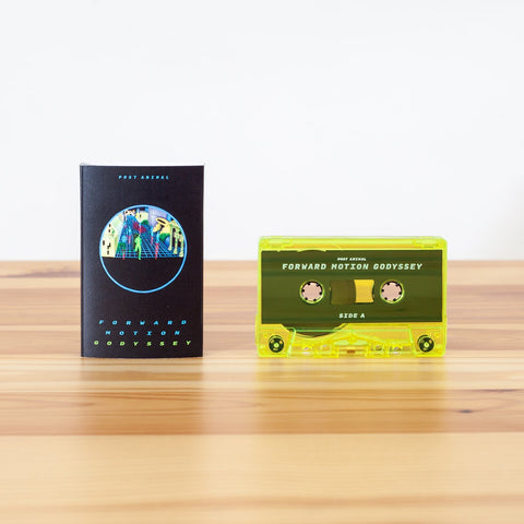 Post Animal - Forward Motion Godyssey - New Cassette 2020 Polyvinyl USA Yellow Tint Colored Shell Tape & Download - Linz Psychedelic Rock
