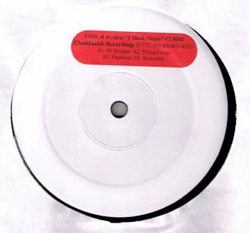 2 Black Ninjas (Felix Da Housecat & K-Alexi) ‎– 80 Witnesses - Mint 12" Single USA 1999 Test Press Promo - Linz House
