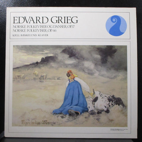 Bkkelund: Grieg Norske Folkeviser Op. 17 & 66 Mint- LP NKF 30053 Holland 1983