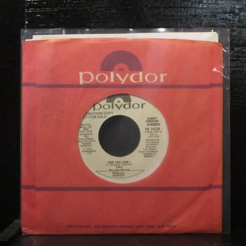 10cc  For You And I Mint- Promo 7" Vinyl 45 Polydor PD 14528 Rock 1978