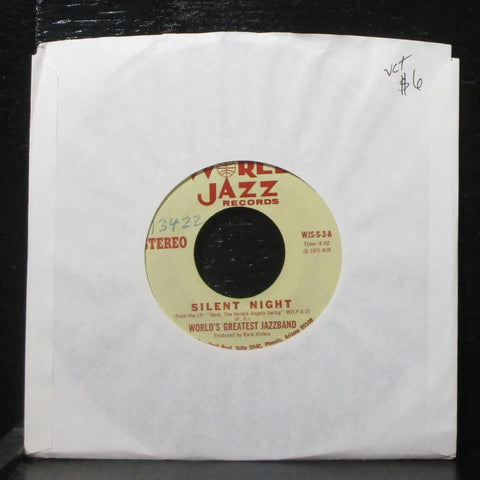 World's Greatest Jazzband - Silent Night / Jingle Bells 7" VG+ WJS-S-3 USA 1972