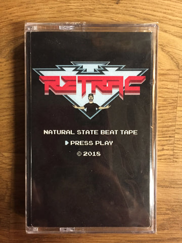 Retrac - Natural State Beat Tape - New Cassette 2018 illEKTRIK Tape - Linz, IL Hip Hop