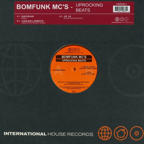 Bomfunk MC's - Uprocking Beats - VG 12" Single USA 2002 - Linz House