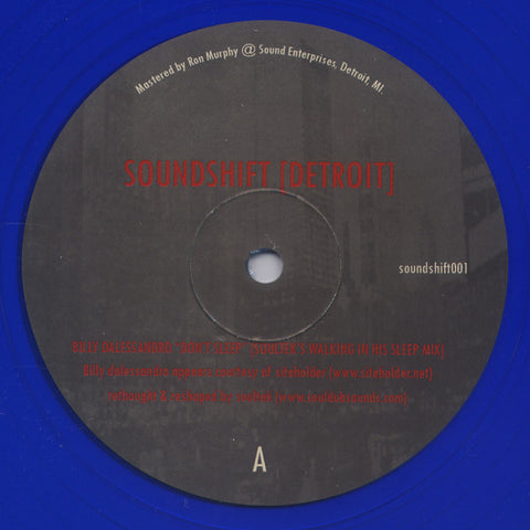 Billy Dalessandro / Soundshift ‎– Soundshift [Restructured One] - New 12" Single Recprd 2007 Soundshift USA Vinyl - Detroit Techno / Minimal