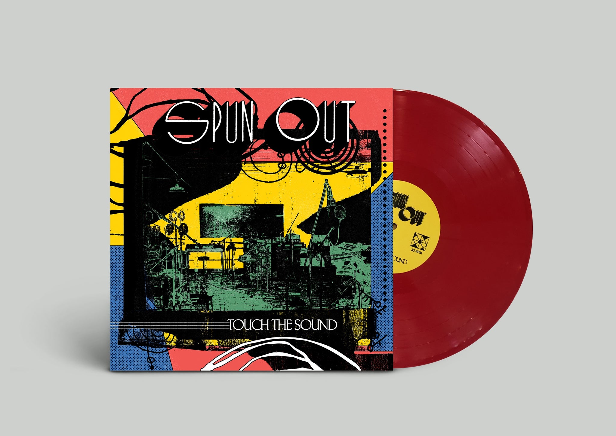 Spun Out ‎– Touch the Sound - New LP Record 2020 silveradocustomhomesinc Raspberry Red Vinyl, Numbered & Insert - Linz Indie Rock / Pop Rock / Psychedelic Rock