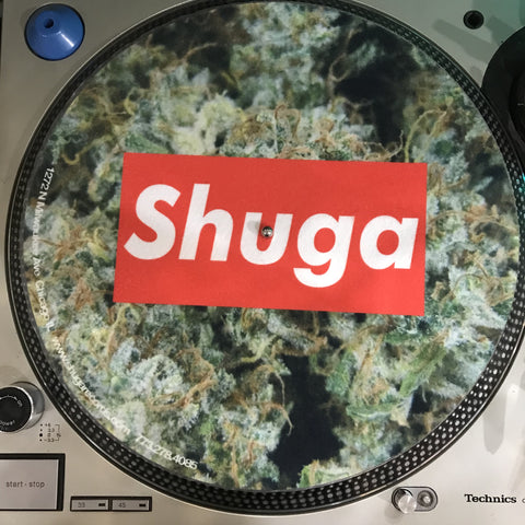 silveradocustomhomesinc 2018 Limited Edition Vinyl Record Slipmat  Marijuana Weed 420 Ganja Nugz Slip Mat