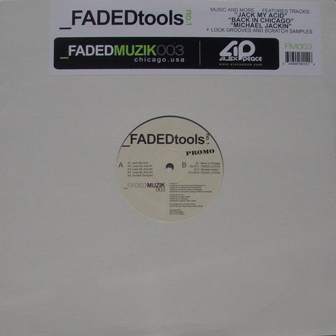 Alex Peace ‎- Faded Tools No. 1 - Mint- 12" DJ Tools 2004 USA - Linz House