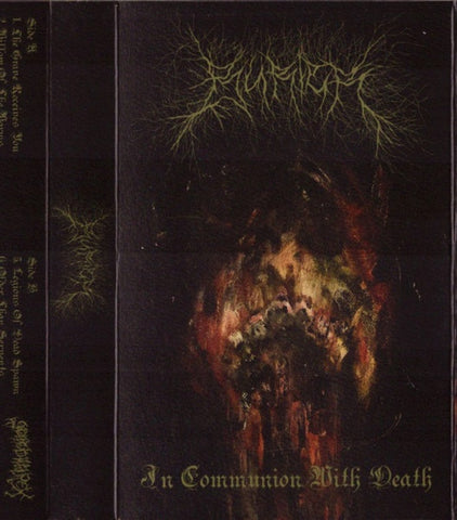 Burier – In Communion With Death - New Cassette 2020 GoatowaRex Tape - Black Metal / ROck