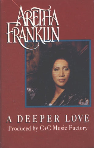 Aretha Franklin – A Deeper Love- Used Cassette Single 1994 Arista Tape- Electronic