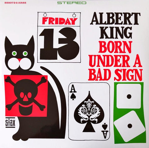 Albert King – Born Under A Bad Sign (1967) New LP Record 2023 Stax Craft Recordings 180 gram Vinyl - Electric Blues / Soul / Rhythm & Blues