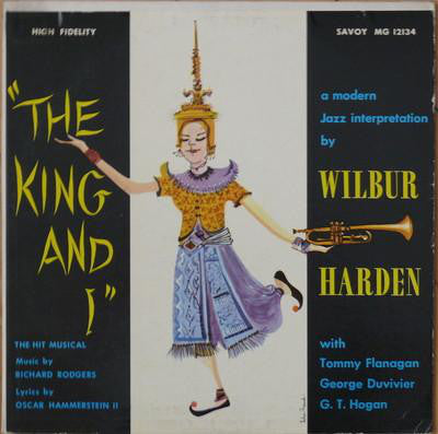 Wilbur Harden & Tommy Flanagan ‎– The King And I VG- - 1958 Savoy Mono USA - Jazz