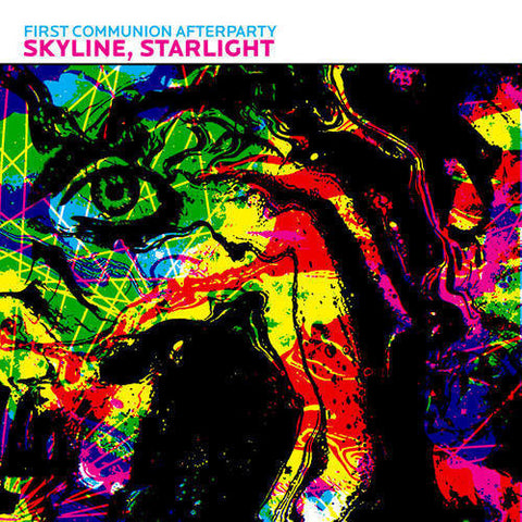 First Communion Afterparty ‎– Skyline, Starlight - New 7" EP Record 2010 MPLS Ltd Vinyl & Numbered Screen Printed Sleeve - Minneapolis Psychedelic Rock