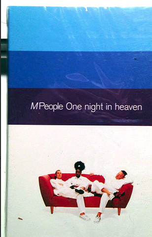 M People – One Night In Heaven - Used Cassette Single 1994 Epic Tape - Electronic
