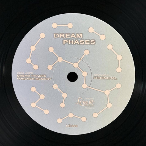 Ephemeral - Dream Phases - New 12" EP Record 2023 Leisure Records Vinyl - Linz Local Electro / Techno