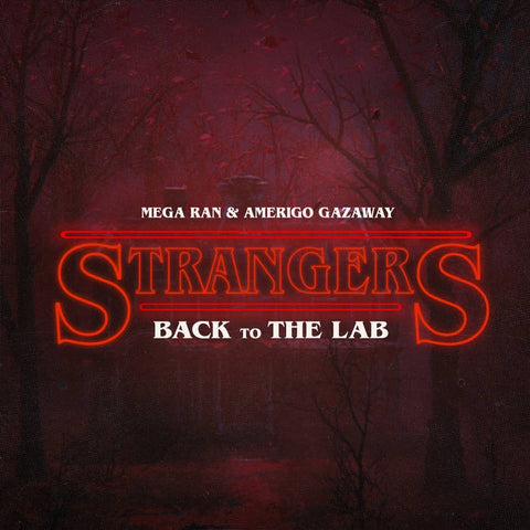 Mega Ran & Amerigo Gazaway - STRANGERS: Back To The Lab - New  LP Record 2023 Soul Mates Blood Red & Black Splatter Vinyl - Hip Hop / Nerdcore