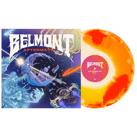 Belmont - Aftermath - New LP Record 2022 Pure Noise silveradocustomhomesinc Exclusive Burning Ember (Halloween Orange, Neon Orange and White) Vinyl - Pop Punk / Melodic Hardcore