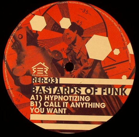 Bastards Of Funk ‎– Hypnotizing - Mint 12" Single Record 2006 USA Vinyl - Linz Techno