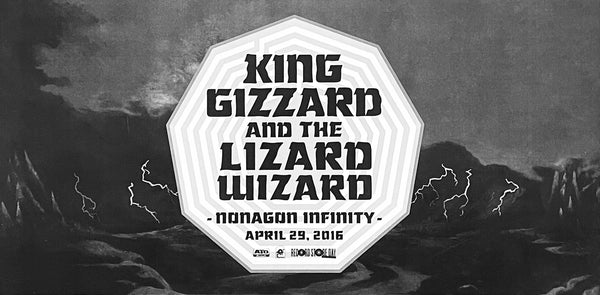 King Gizzard And The Lizard Wizard ‎– Nonagon Infinity - New LP Record 2016 ATO USA Red & Black Blob Vinyl, Promo Poster & Download - Psychedelic Rock /  Garage Rock