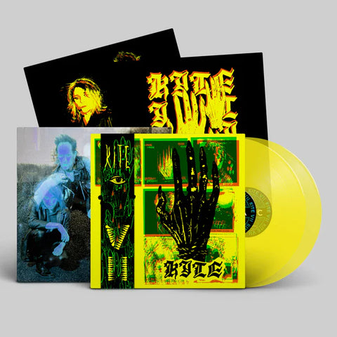 Kite - VII - New 2 LP Record Record 2024 Dais Transparent Yellow Vinyl - Synth-pop / Darkwave