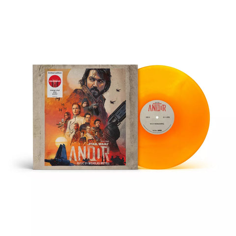 Nicholas Britell - Star Wars - Music From Andor - New LP Record 2024 Walt Disney Lucasfilm Target Orange Clear Vinyl - Soundtrack