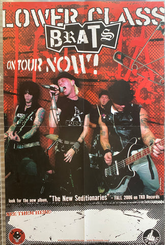 Lower Class Brats - The New Seditionaries - Promo Poster 11"x17"