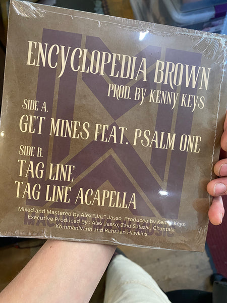 MW / Encyclopedia Brown (Prod. Kenny Keys) - New LP Record 2024 Self-Released Vinyl - Linz Hip Hop / Backpack Rap