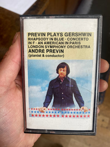 André Previn - London Symphony Orchestra – Prévin Plays Gershwin - Used Cassette 1971 Angel Tape - Classical